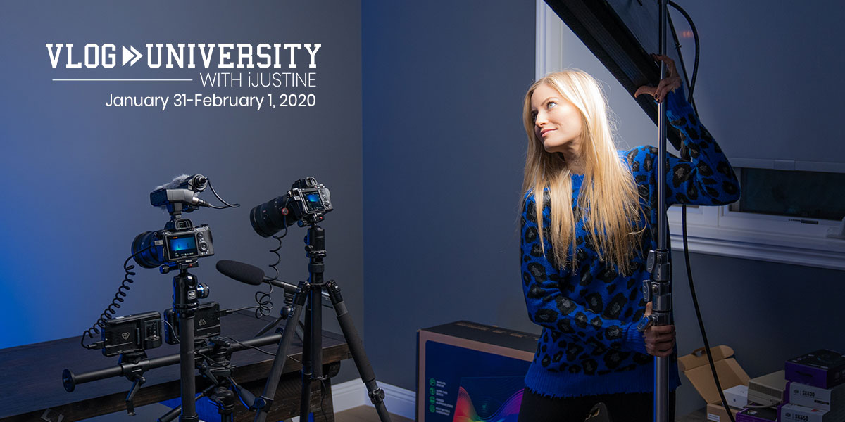 vidIQ's tweet photo. Attend #VlogUniversity on Jan 31-Feb 1 at LACC and gain insight on #production techniques and #ContentCreation with @iJustine and her team! Learn more at: https://t.co/bzePorbZxv
Use code VIDIQ15 for 15% off your pass! https://t.co/xEwa4GOfhV