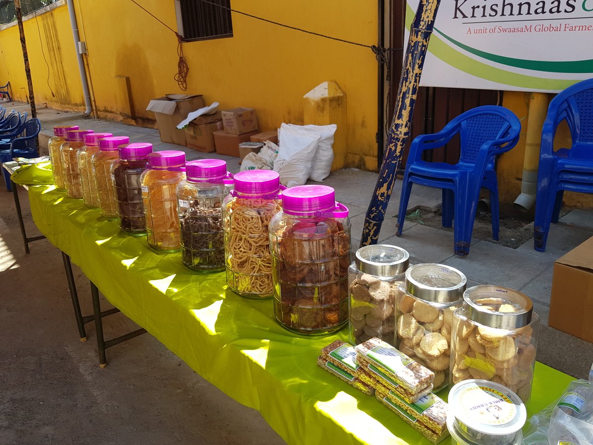 A glimpse of the #organicproducts and #millet recipes displayed at the #organicfood #exhibition today. 
Venue: Saint Gilles street (between #French Consulate and #FrenchInstitute of #Pondicherry, Beach Road) @ifp_india