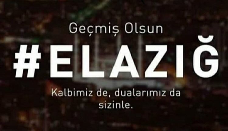 YSemdinli's tweet photo. Kalbimiz de, dualarımız da sizinle... #elazıgdeprem #elazig #elazığdepremi https://t.co/UHYPjGU6su