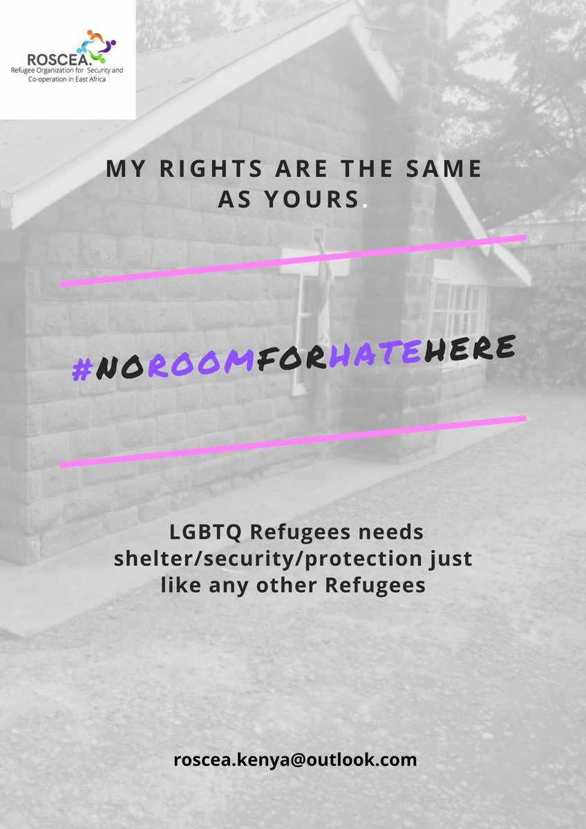 RefugeeFor's tweet photo. All individuals deserve the right to shelter, security and protection irregardless of their sexual orientation #NoRoomForHateHere #safehouse #Safetyispersonal #RefugeesWelcome #refugeeforum #SecurityandRisk #shelter #LGBTQ https://t.co/M64gj2N5pc