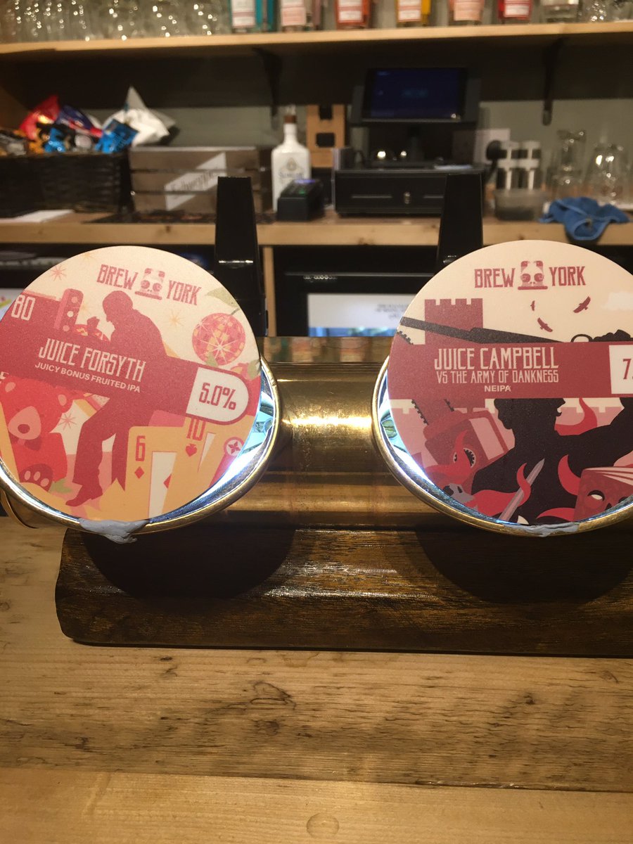 OldGrocers's tweet photo. Good line up for the weekend @brewyorkbeer @northridingbrew @WildeChildBeer https://t.co/viuS4MHfER