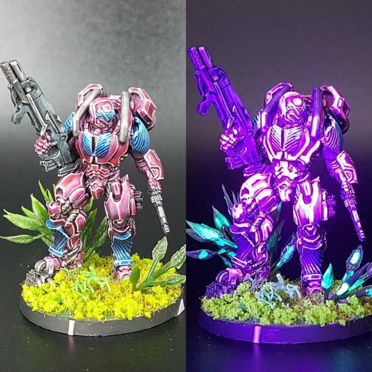 greenstuffworld's tweet photo. Our friend @son_of_dorn_ has managed to dominate the art of our fluorescent colors. A whole show !!
@greenstuffworld #wargames #acrylicpaints #colorshift #candyink #miniatures #tabletop #hobby #painting #metalpaints #dioramas #basing #greenstuff #washinks #fluorcolors https://t.co/79xKjnpaI9