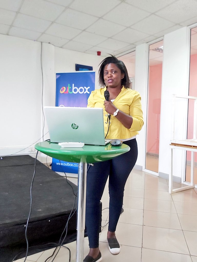 OutboxHub's tweet photo. @annenamuli giving the introductory remarks for the first @WiMLDS_Kampala meetup of the decade!! Are you in the data science field? It's not too late to be a part of it!
#OutboxHub https://t.co/nRWq82Nt6o