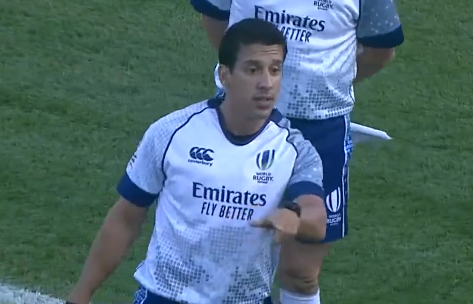 RugbyUruguay's tweet photo. Francisco "Panchito" González 🇺🇾 presente en el #NZSevens https://t.co/tzpKbyhwTp