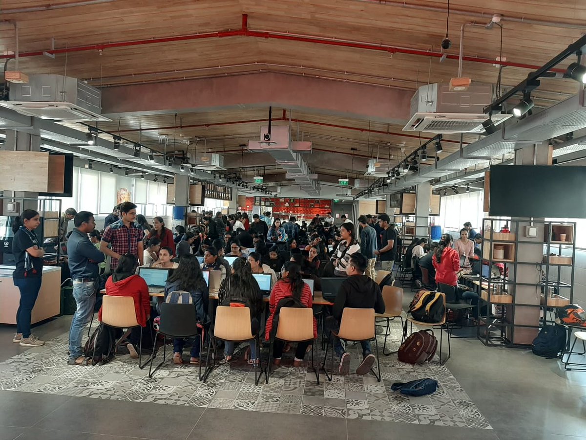 joshsoftware's tweet photo. It's houseful! #railsgirls Pune 2020 is better than ever before. Stay tuned with us #rubyonrails #whoruntheworldgirls #tech #HighonJosh #JOSHconnect #josh #developers #SaturdayMotivation https://t.co/IkJJ0bj3PR