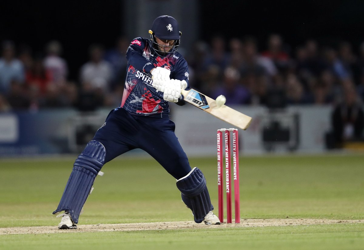 KentCricket's tweet photo. Happy birthday, @aj_blake10!

See Blakey and the rest of the Kent Spitfires in @VitalityBlast action by signing up to our Ticket Priority window now ➡️ https://t.co/oqaZDKQ5nj

🎂🎉 #SuperKent150 https://t.co/QOu01v5zLE