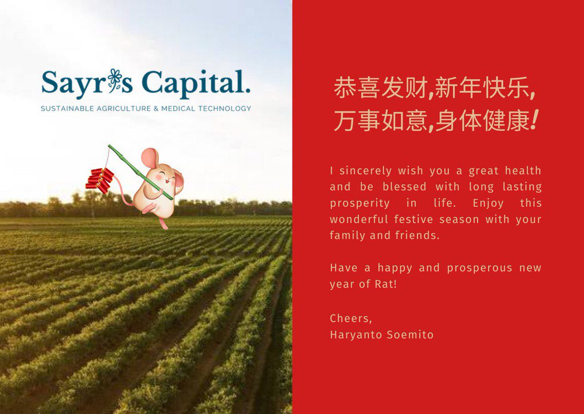 #CNY2020 
#sayriscapital