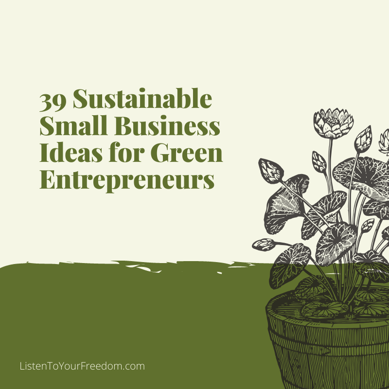 ListenFreedom's tweet photo. If you were looking for eco-friendly business ideas, look no further.
https://t.co/P6YtL3X7VB #sustainablebusiness #ecofriendly #greenbusiness https://t.co/bIdfqYHtyt