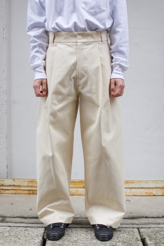 新品】BEN 20SS STUDIO NICHOLSON Ben cream-