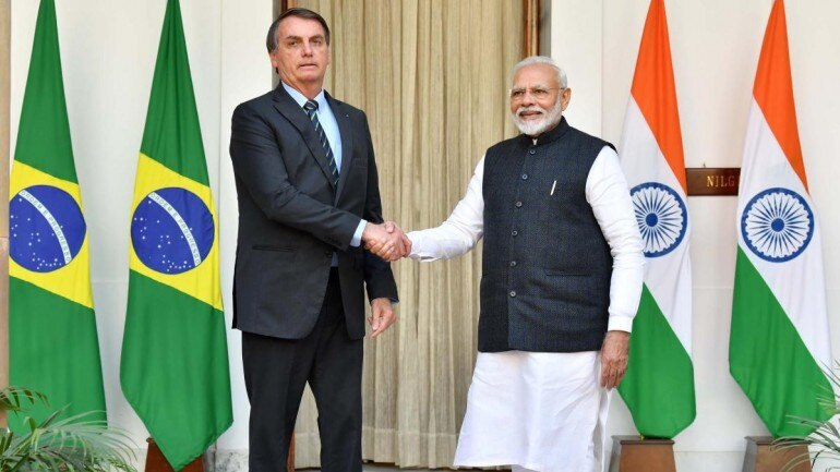 Brazil’s Bolsonaro and PM Modi hold talks to build bilateral ties / Twitter