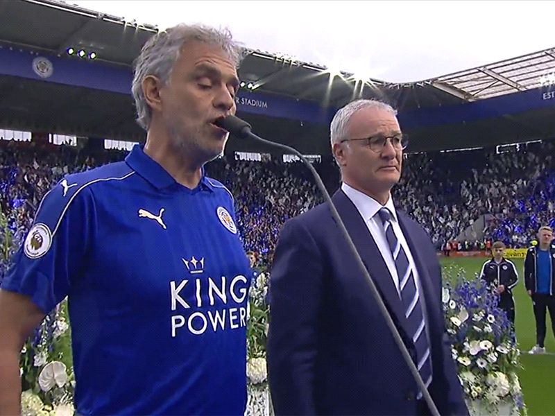 DonRanieri's tweet image. "If I could have imagined the perfect ending to this story for Leicester, this is precisely the way I would have imagined it, with Bocelli singing 'Vincero' in the middle of the stadium"

- Claudio Ranieri, May 2016

#Ranieri #lcfc