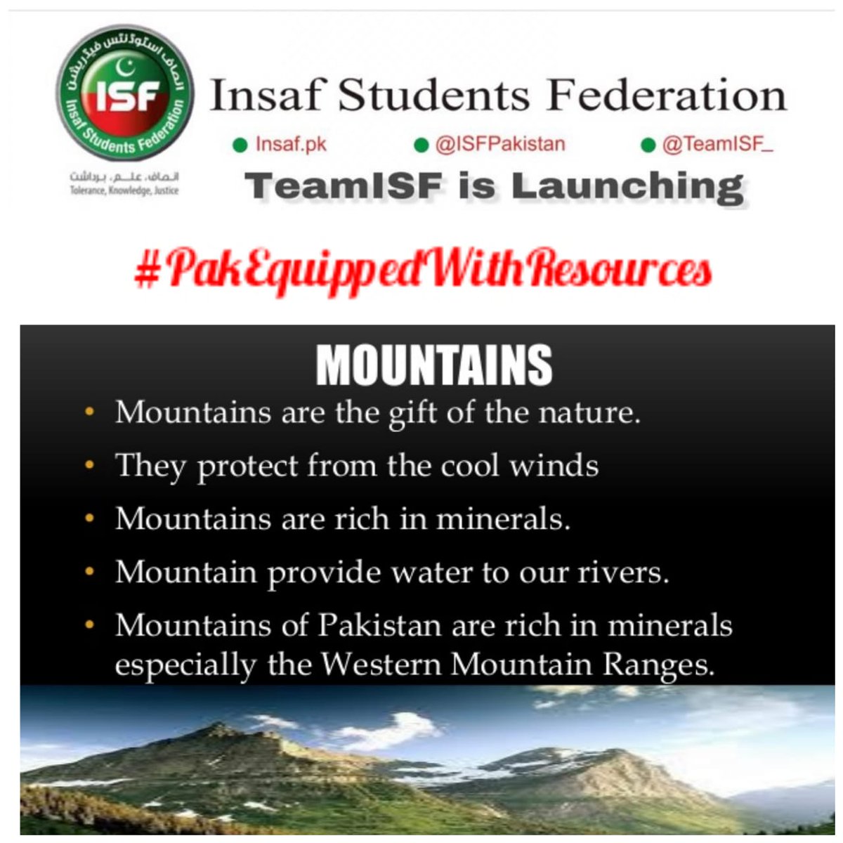 Ladli786's tweet photo. #PakEquippedWithResources
Aye roz #isfteam ke nojawanon ka hosla bharta ja rah hai,
yehi student Imran khan ki kamybi k liye apna kirdar adda kr rhy hain..r krty rhy ge. https://t.co/3aqMWp0Haa