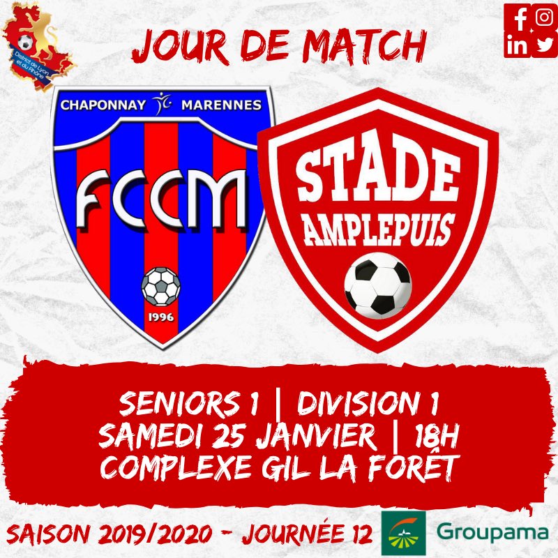 StadeAmplepuis's tweet photo. ⚽️ Jour de match ⚽️

#AllezSA🔴⚪️ https://t.co/wItBBQ9Lwa