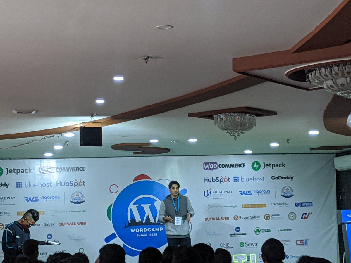 WordCamp Butwal tweet media