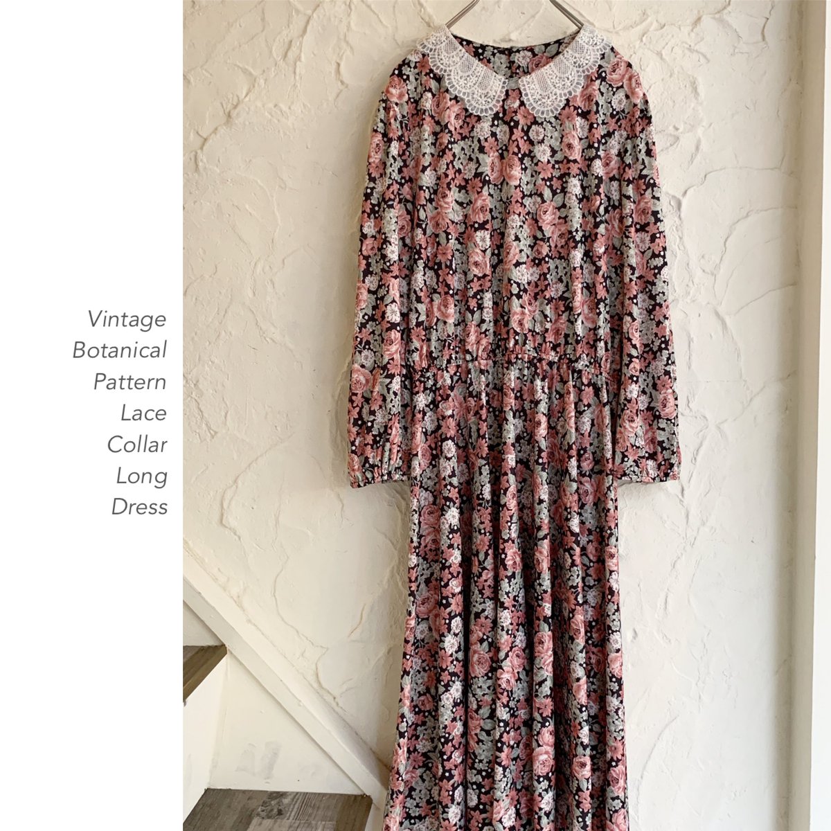 taffee_shop's tweet image. #vintage
#botanicalpattern
#vintagedress
綺麗な配色の小花柄とレース襟が
可愛いVintageロングワンピース♫
太めベルトでウエストマークを
つけても◎
#Taffee #宮崎 #古着 #宮崎古着屋 #四季通り #ボタニカル柄 #ネイチャーモチーフ #レース #ヴィンテージワンピース #古着女子 #古着mix
