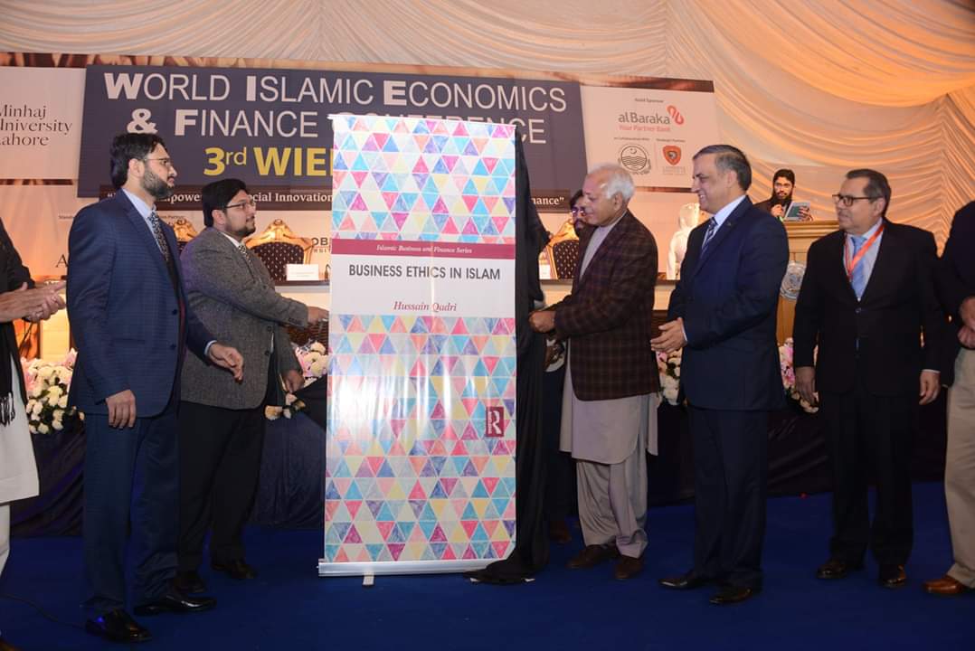 DrHussainQadri's tweet photo. Dr Hussain Mohi ud Din Qadri's new book "Business Ethics in Islam" was launched at the opening ceremony of the "World Islamic Economic &amp; Finance Conference 2020" arranged at Minhaj University Lahore.
#mul_wiefc_2020
@OfficialMUL https://t.co/hUQJMzAQQF