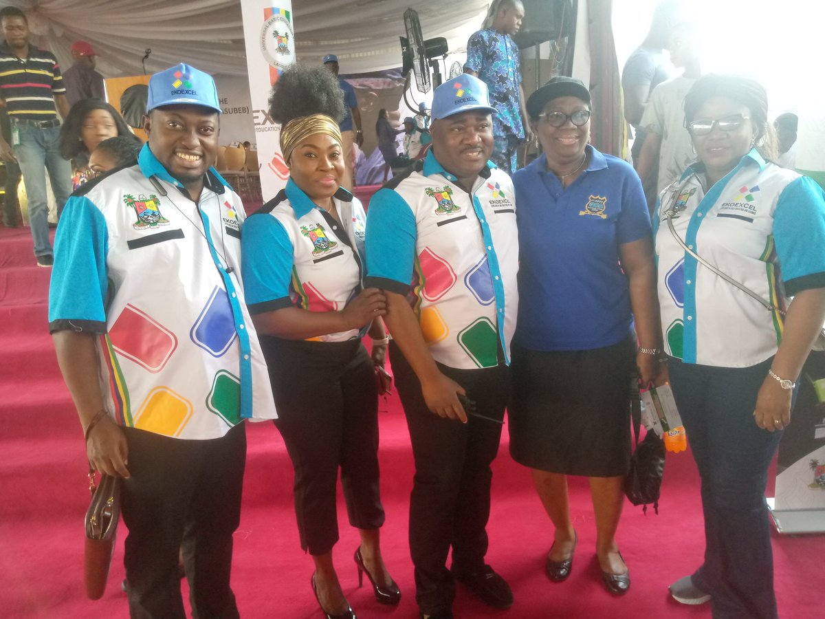 dayoisrael's tweet image. With my colleagues @ the @lagossubeb Official Launch of #ekoexcel (Excellence in Child Education and Learning) by @jidesanwoolu and @drobafemihamzat today. #foragreaterlagos #ekoexcel #lasubeb