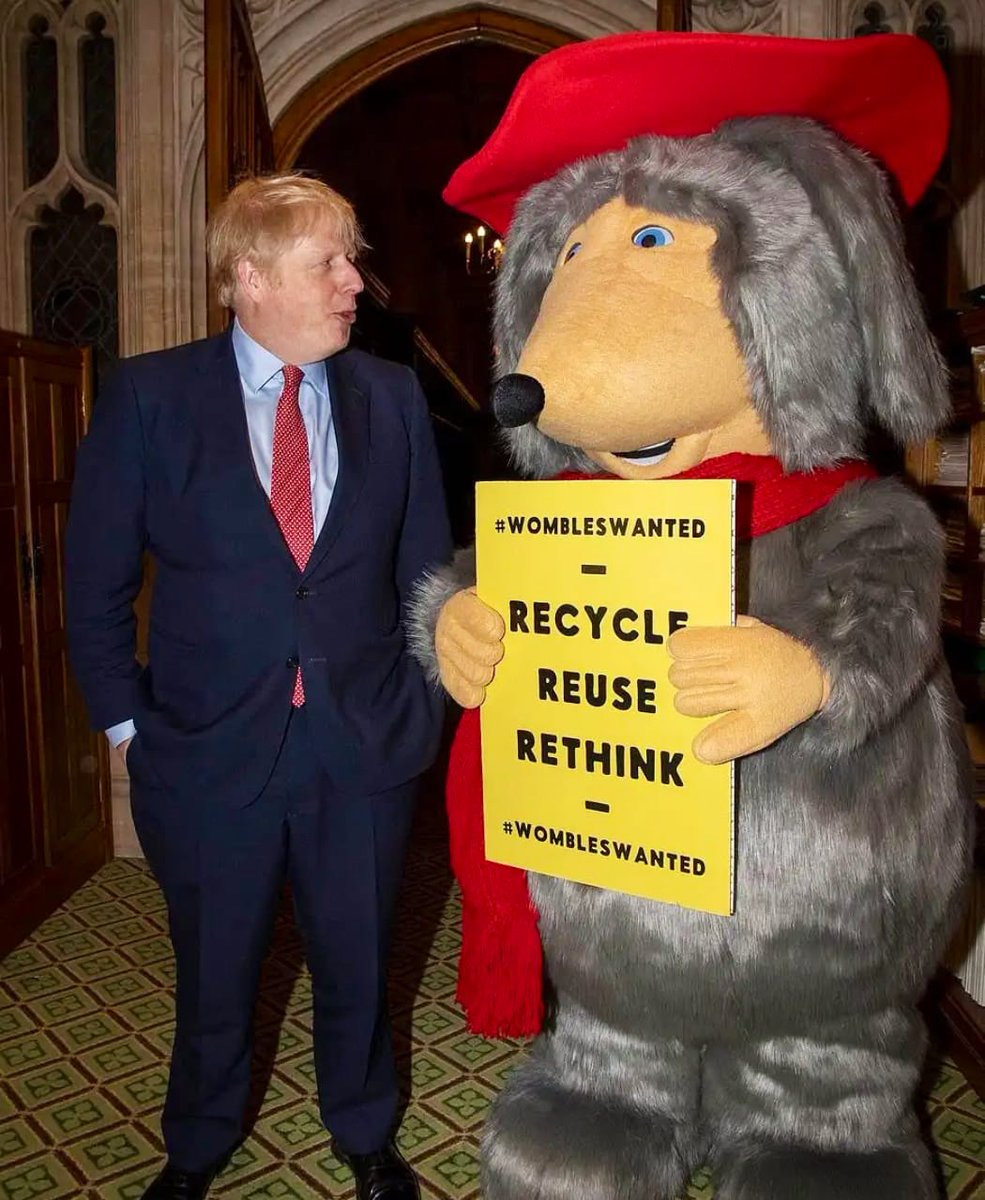 aplastic_planet's tweet photo. #Wombles are back for Great British Spring Clean

We will never collect and recycle our way out of the plastics crisis, so we ask you to focus on #reuse and more particularly on #RETHINK

Thanks Orinoco - been desperate to see you back ♻️ 

https://t.co/vGxcDwV7bs https://t.co/LMqv38wNwk