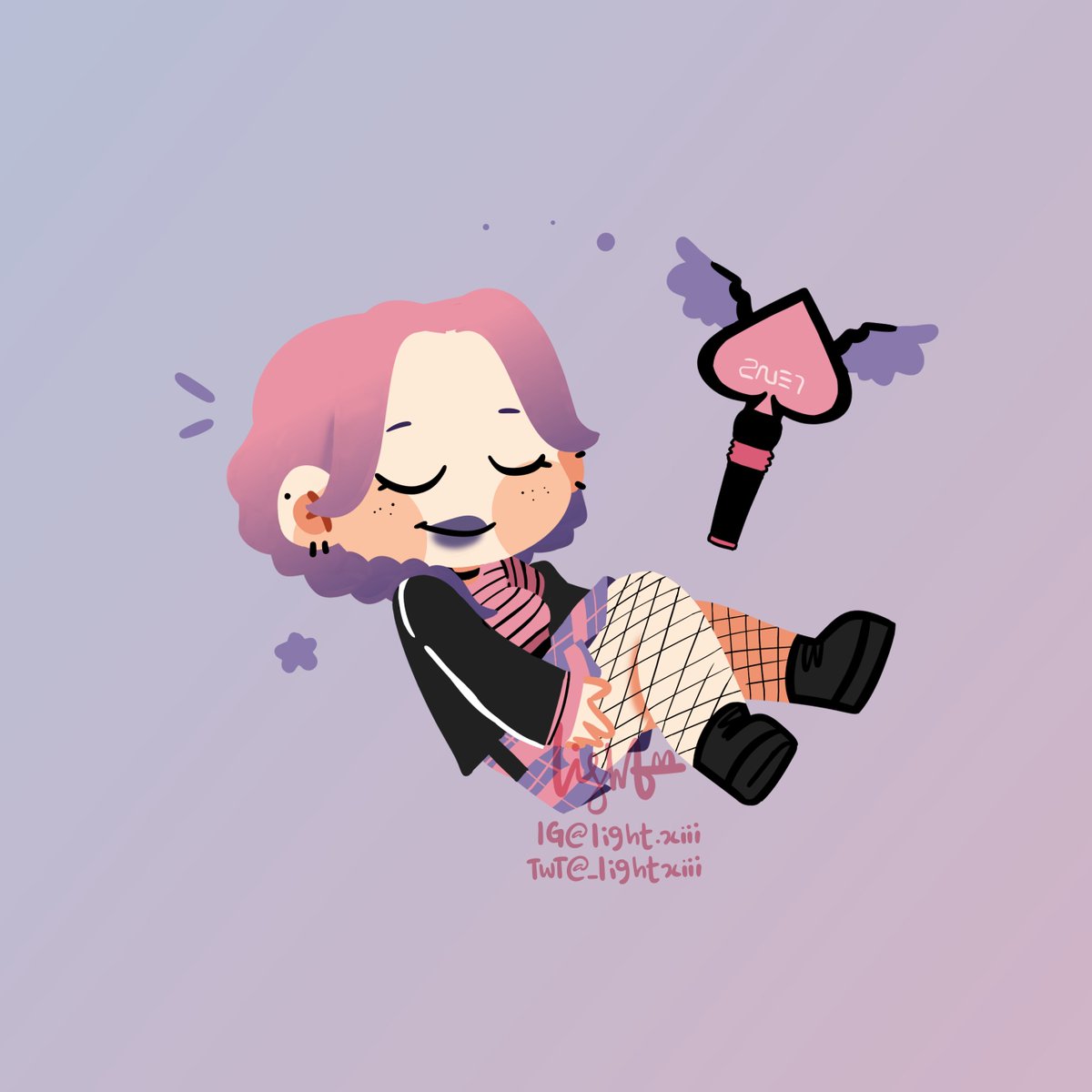 _lightxiii's tweet photo. ♣️♦️ blackjack's lightstick cuties ♠️♥️

the fact that we hv THREE and i dont own any 😐
#2NE1 #blackjack #2ne1fanart https://t.co/lfqU0EDNpQ