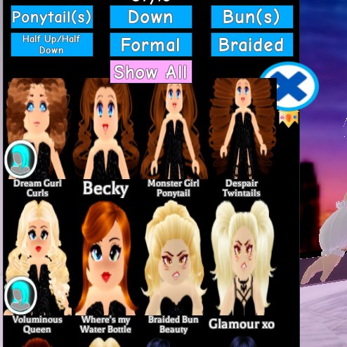 Image of Twintails Royale High hairstyle