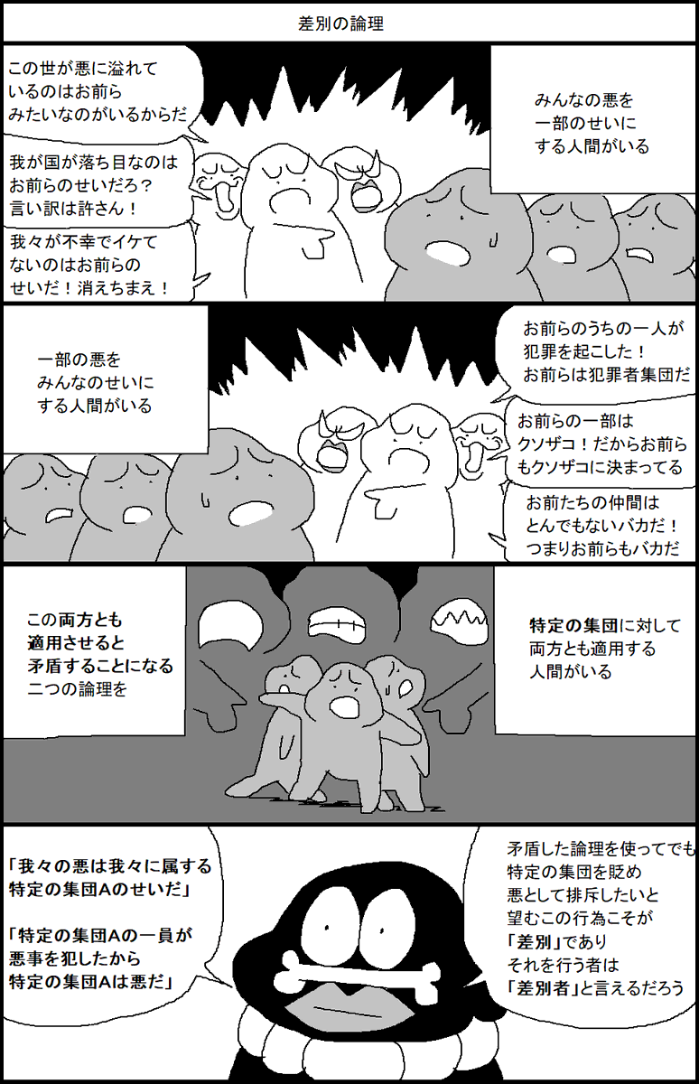 差別の論理 
