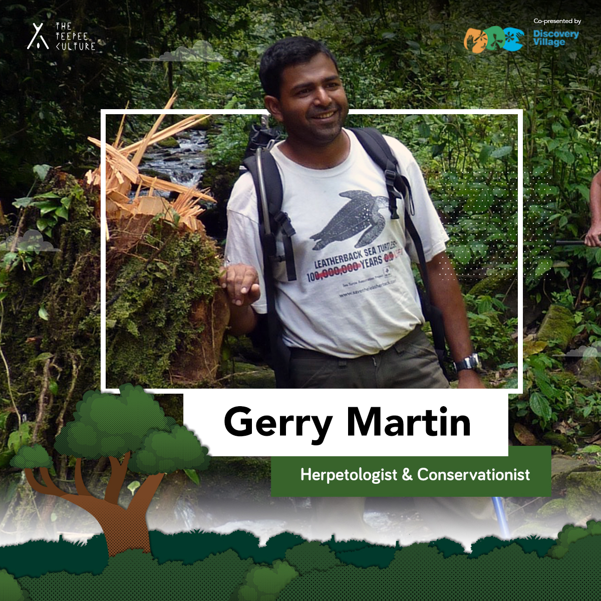 discovery_blr's tweet photo. It's an honor to introduce our expert, #GerryMartin - A herpetologist, conservationist, and founder of @thegerrymartinproject - an environmental conservation organisation. https://t.co/RJ8tlalBD6