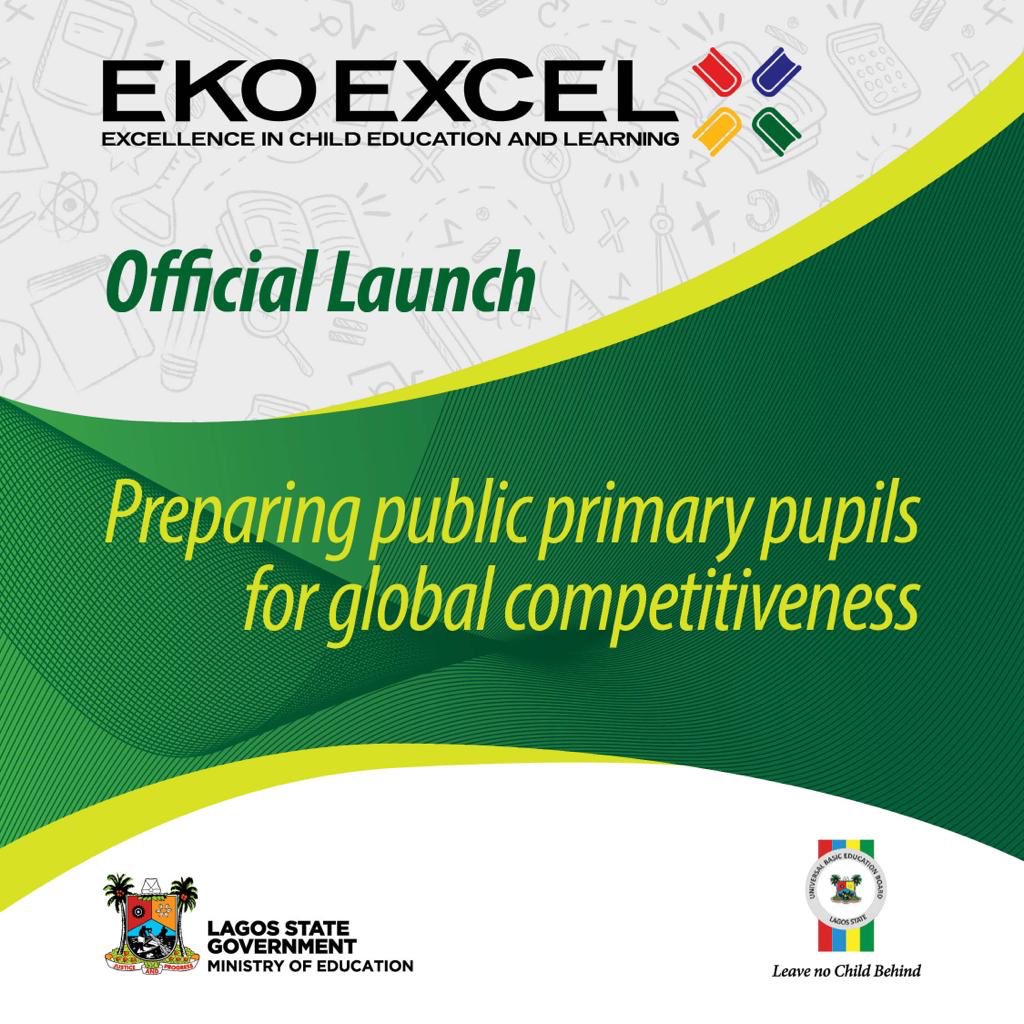 segunfafore's tweet image. Lagos transforms primary with EKOEXCEL launch. #EKOEXCEL