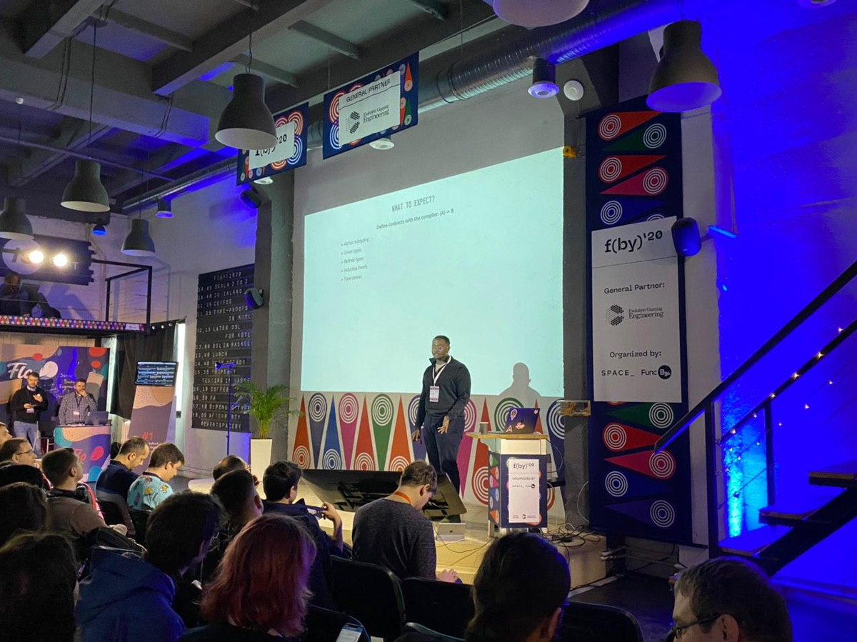 How to establish a trust relationship between type-proofs and the Kotlin compiler in the talk by Imran Settuba. #fby_conf