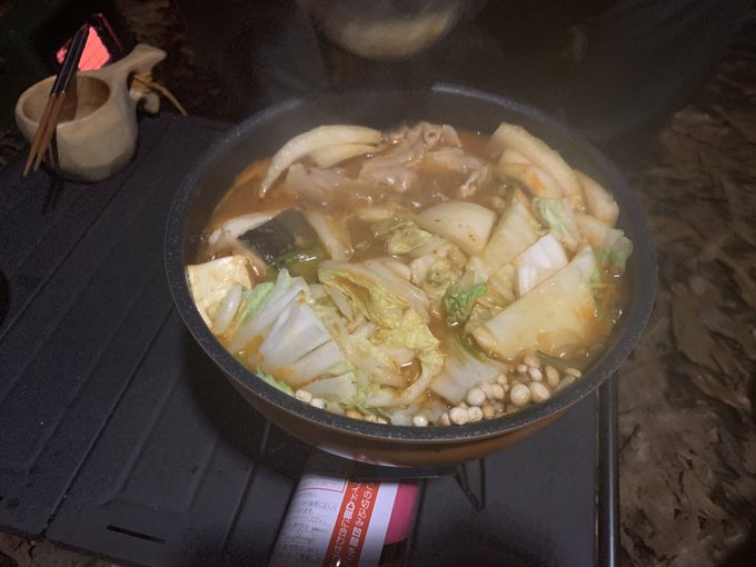 キムチ鍋のtwitterイラスト検索結果 古い順