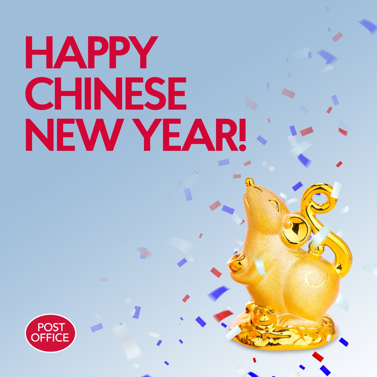 Image of a rat with words Happy Chinese New Year