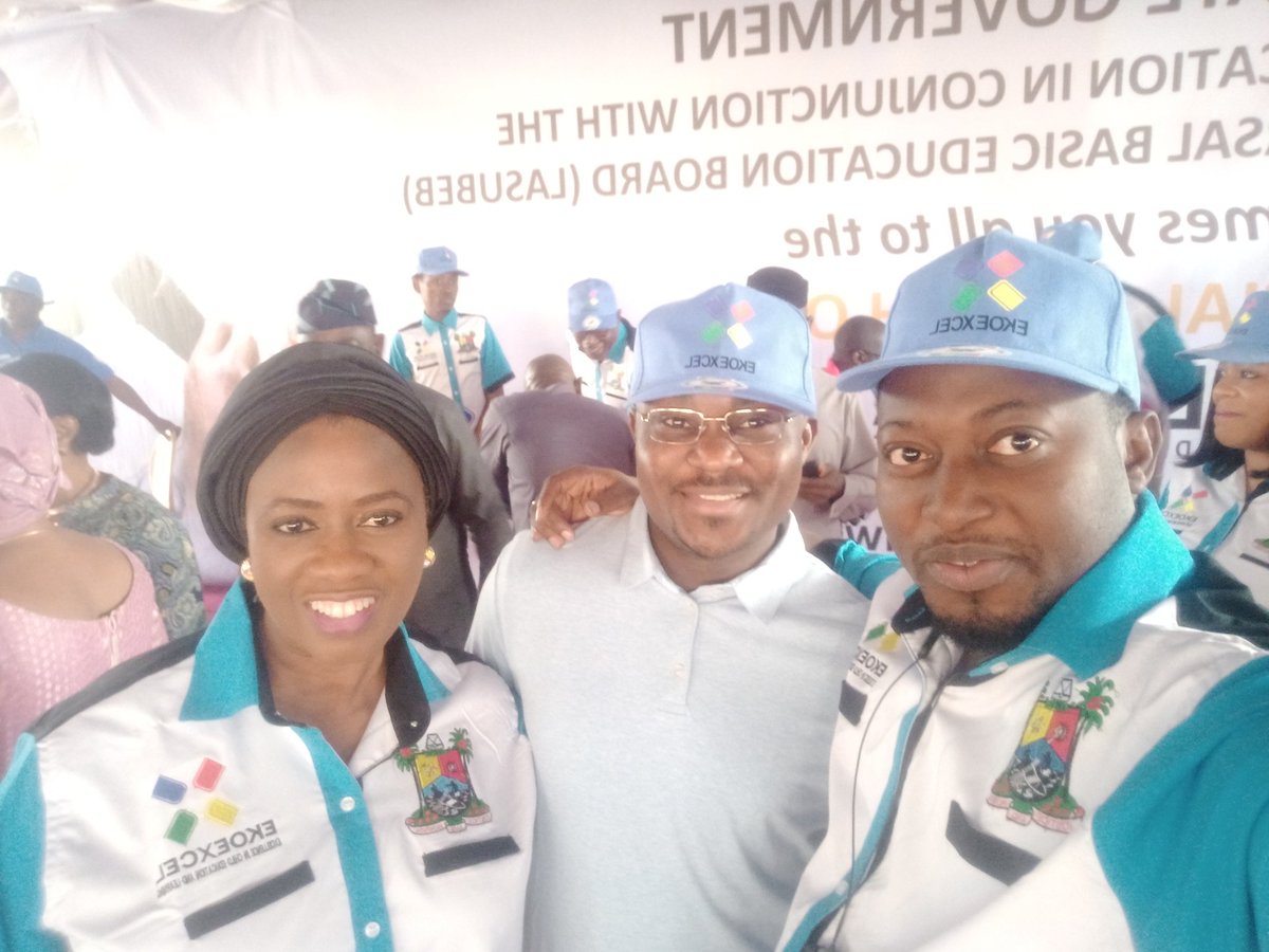 dayoisrael's tweet image. With @olowo_mpr and HC Women @ the @lagossubeb Official Launch of #ekoexcel (Excellence in Child Education and Learning) by @jidesanwoolu and @drobafemihamzat today. #foragreaterlagos #ekoexcel #lasubeb