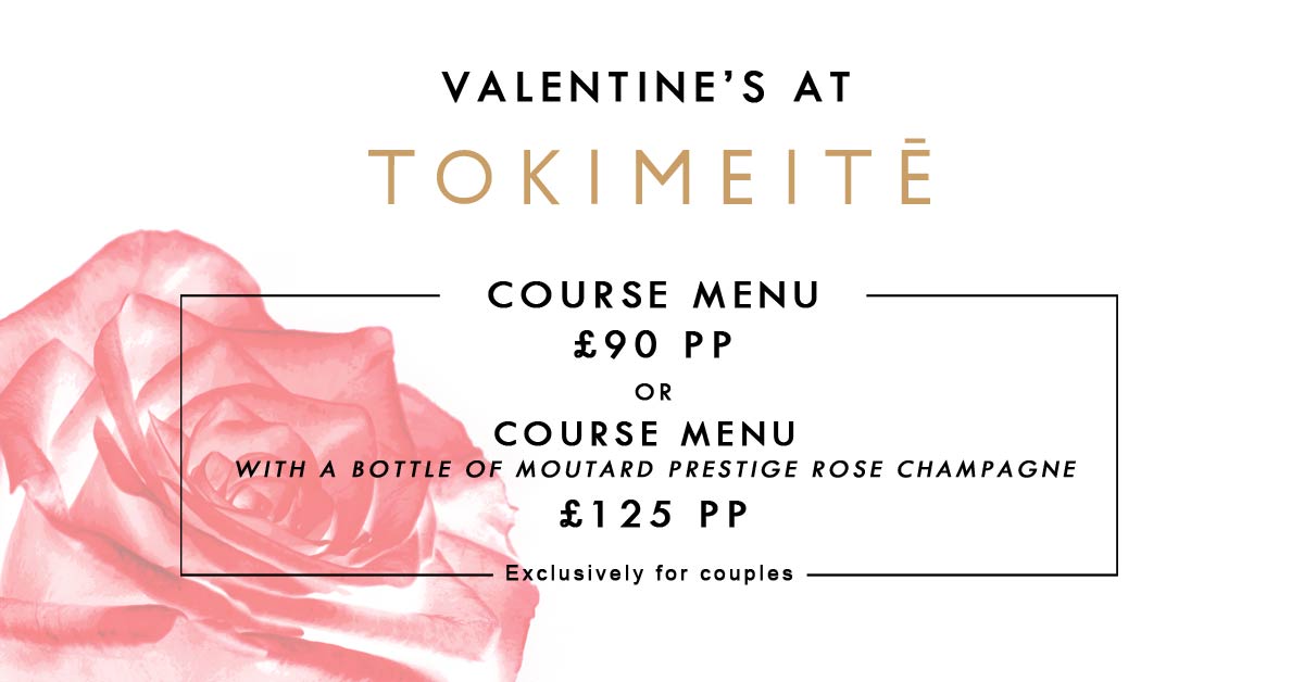 Valentine's at Tokimeitē spend an unforgettable evening with your special someone. To book visit our website: tokimeite.com See the Valentine's Menu here: ow.ly/4olW50y4Ahc #valentinesday #valentines #japaneserestaurant #tokimeite #tokimeiterestaurant #mayfair