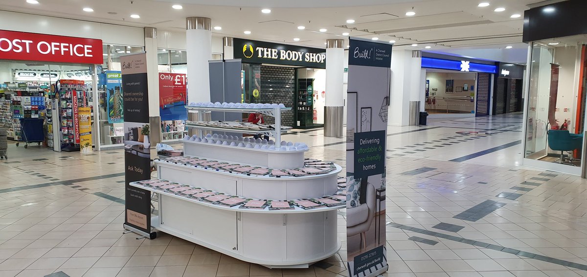 We are all set up! Come and say Hi!