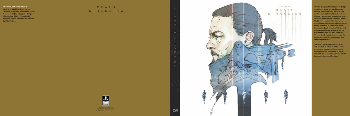 “THE ART OF DEATH STRANDING”, coming in 2 different limited editions. <a href="/TitanBooks/">Titan Books</a> and we will update you with more details soon!
#DeathStranding 
#TheArtOfDeathStranding
#TomorrowIsInYourHands