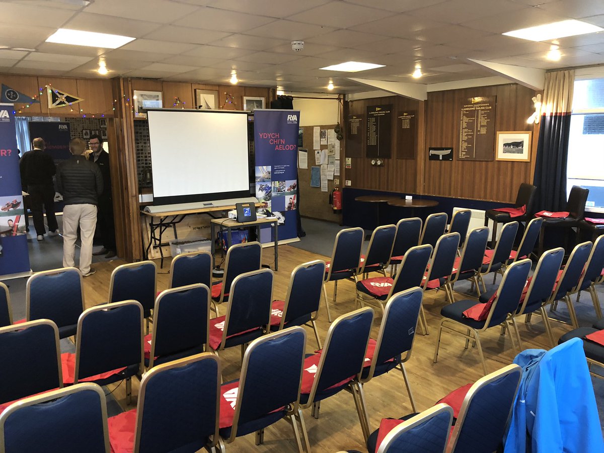 RYACymruWales's tweet image. We’re all set up ready to welcome our clubs to the Affiliate Conference at Llandudno Sailing Club 

Barod yma yng Nghlwb Hwylio Llandudno edrych ymlaen croesawu ein clybiau i’r Cynhadledd Clybiau