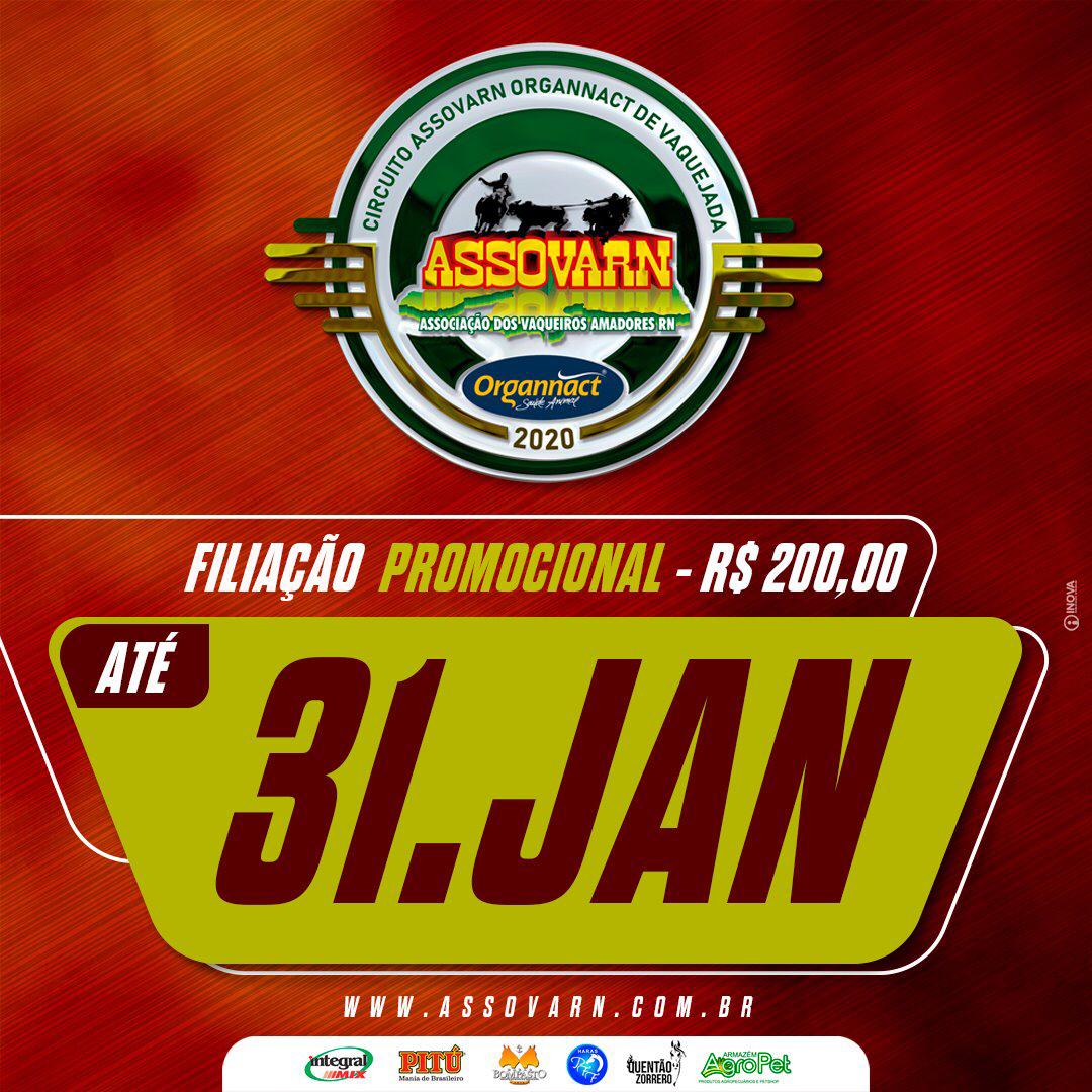 portaldoequino's tweet image. FIQUE ATENTO!!!

Últimos dias para você garantir a sua filiação com preço promocional no valor de R$ 200,00. Lembrando que após o dia 31 de janeiro a filiação custará R$ 250,00.

Acesse: assovarn.com.br/senhas/socio/l… e faça sua carteirinha no valor promocional.

#assovarn #assovarn2020