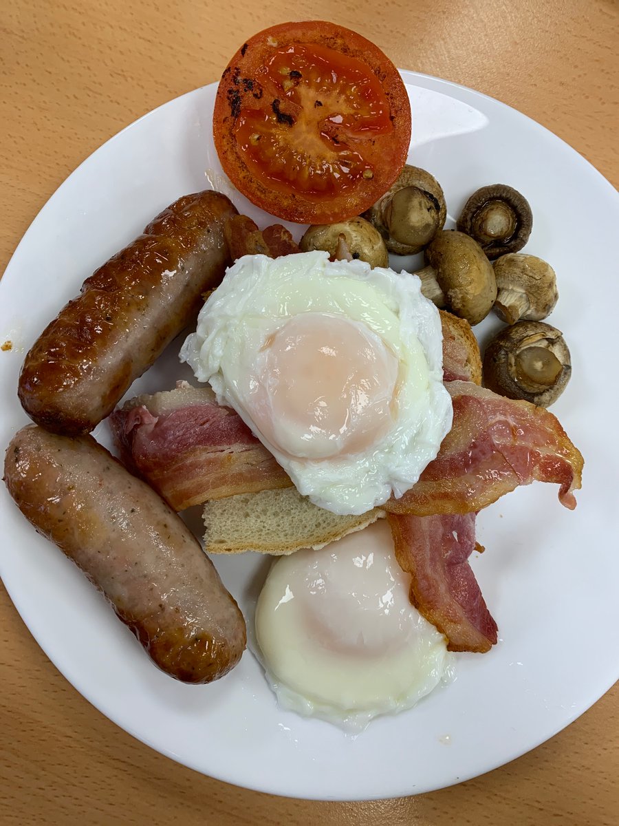 Home cooked breakfast available this morning!