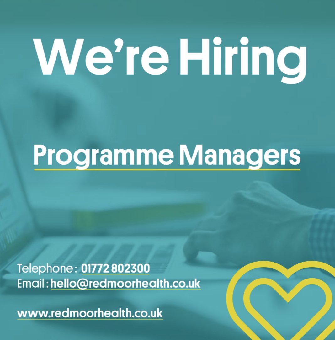 redmoorhealth's tweet photo. We are looking for people to join our team and support us on projects in the SE, Midlands and NW 👍 https://t.co/6GhyzJN4Cv
