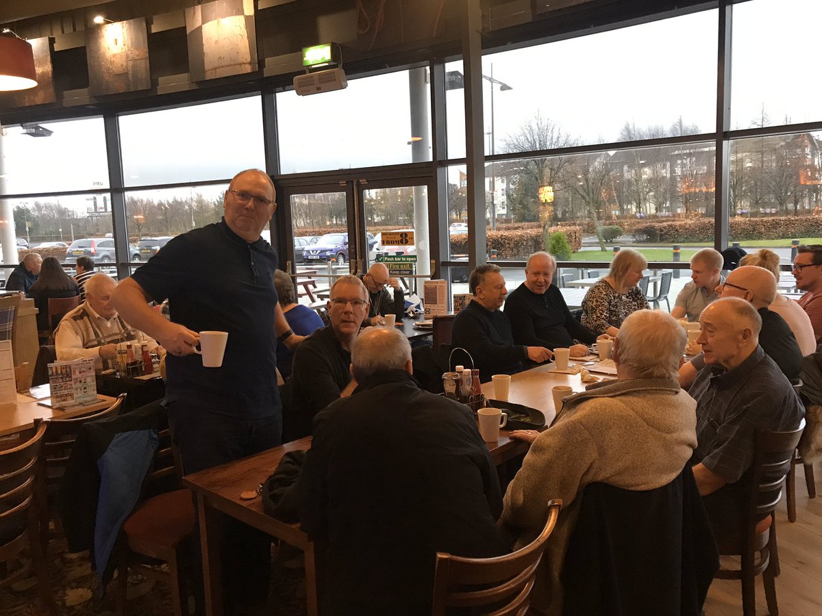 A fantastic breakfast meeting, not much business but a lot of calories 😂😂😂