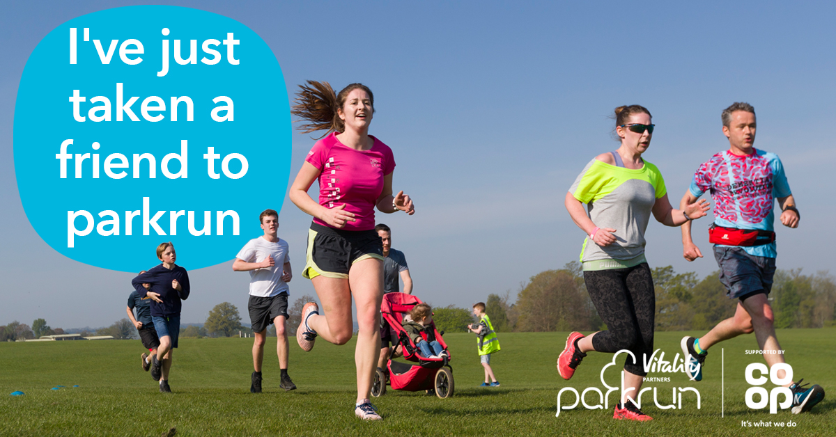 I've just taken my 8yr old to @parkrunUK! Will you join me next time? #HealthySwaps  she did amazing