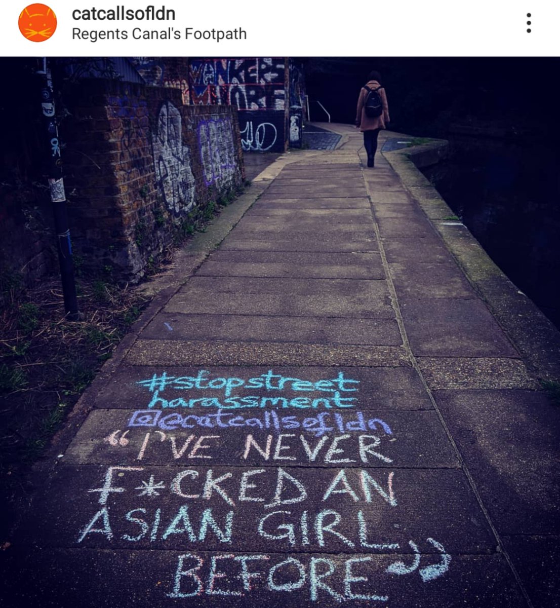 catcallsofldn's tweet photo. 15 years old. 2 men in their 40's. "I've never fucked an Asian girl before". 

#stopstreetharassment https://t.co/mfaBcEbAYh
