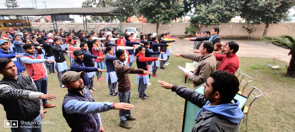 ramainstitute's tweet photo. oath ceremony for "मतदान दिवस" at 25 jan,2020 https://t.co/ZMxmFVIPQn