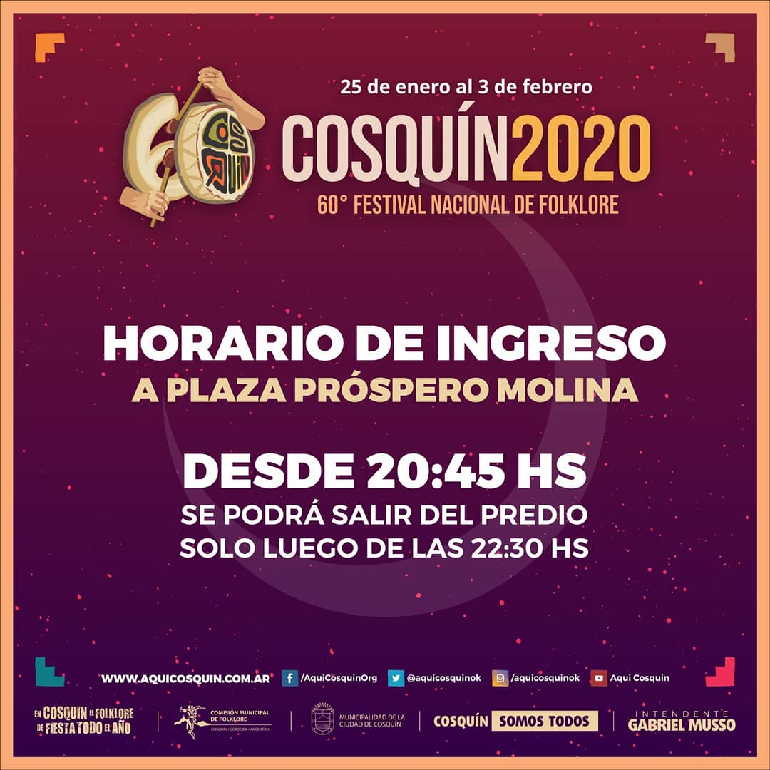 AquiCosquinOk's tweet photo. ¿Estás preparado para #Cosquín2020?
Hoy comienza la Primera Luna y aquí te presentamos algunos datos útiles 👇🏻 https://t.co/ezS1JxY9Cu