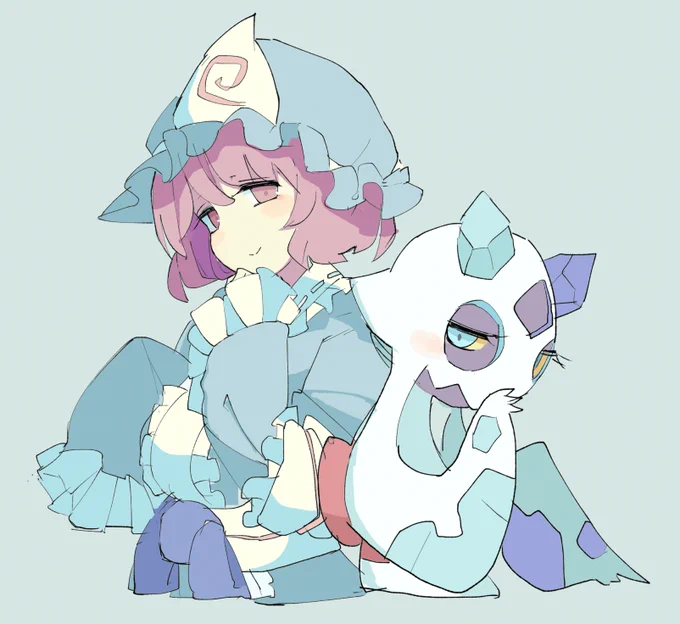 ユキメノコと幽々子 