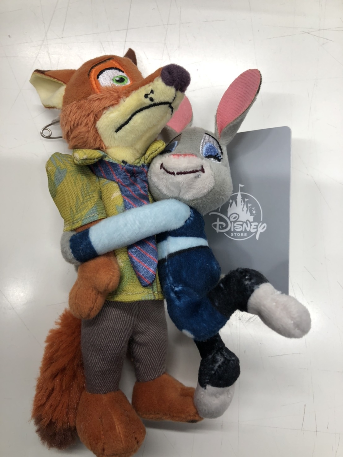 ズートピア ニック ジュディ ぬいぐるみキーホルダー・キー