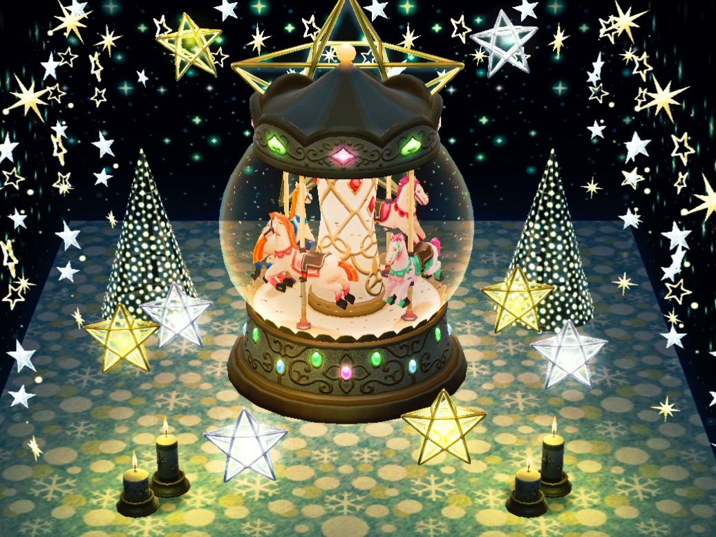 ポケ 森 スノー ドーム