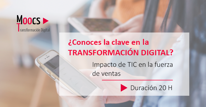 ¡Aprende sobre la gestión digital de oportunidades, fundamental en el entorno laboral actual, con este mooc gratuito de 20 h. ¡Plazas limitadas! ¡Inscríbete aquí! ➡️ bit.ly/2QPlHV7
#CrearFuturo #FSE #FormacionContinua