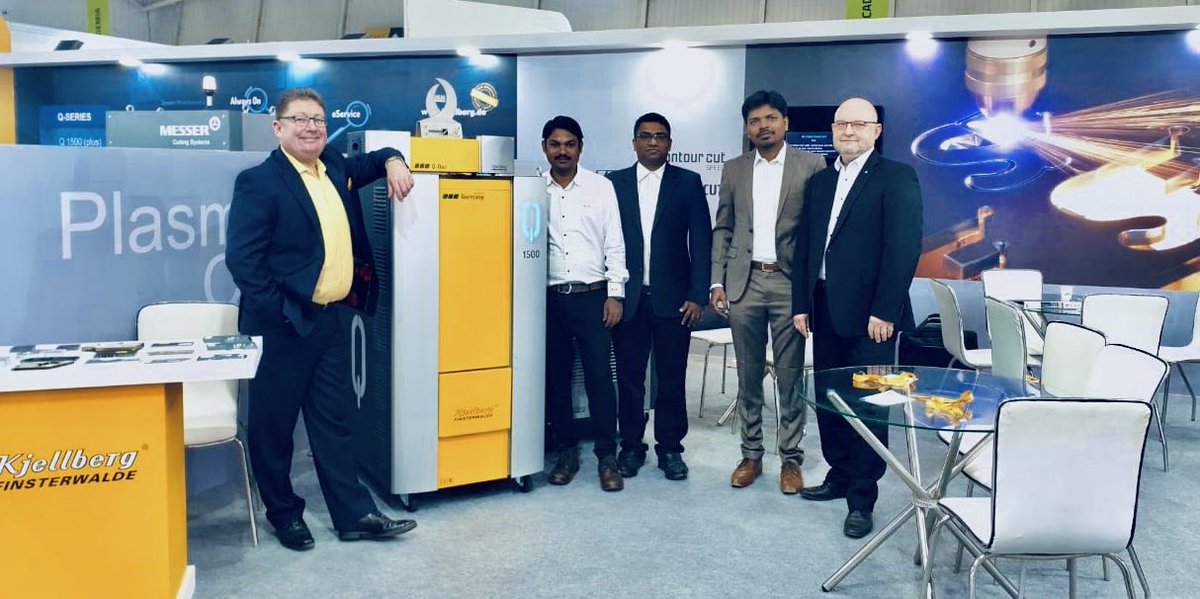 KjellbergFiwa's tweet photo. Day 3 of @IMTEX 2020. Our team is waiting for you to visit 👀 one of the largest metal forming expo. 🗣
#kjellberg #kjellbergfinsterwalde #imtex2020 #messercuttingsystems #plasmacutting #livecutting #smartfocus #hifocus #q https://t.co/tuxDKpAy8O