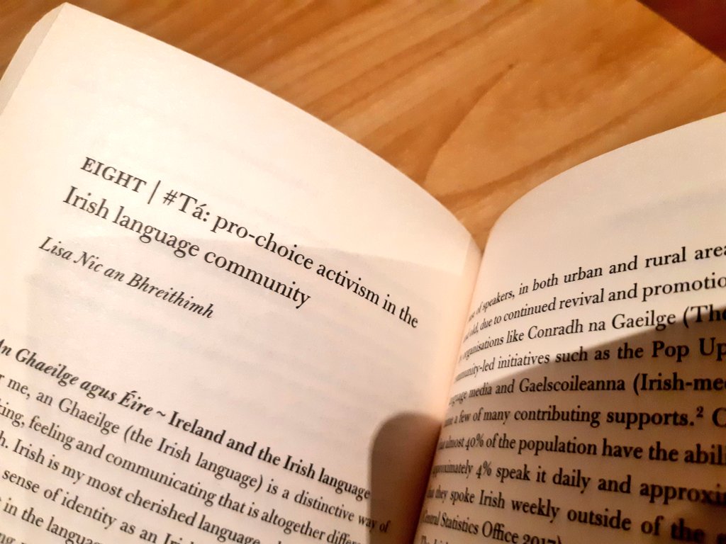 🎉📚 An-bhródúil agus ar bís cóip de #AfterRepeal @ZedBooks a bheith i mo lámha agam, mo chéad caibidil leabhair foilsithe, faoinár gcuid oibre ar <a href="/GaeilArSonRogha/">Gaeil ar son Rogha</a> #repealthe8th Míle buíochas dár neagarthóirí iontacha @sydneycalkin agus <a href="/kathbrowne/">Kath Browne</a>