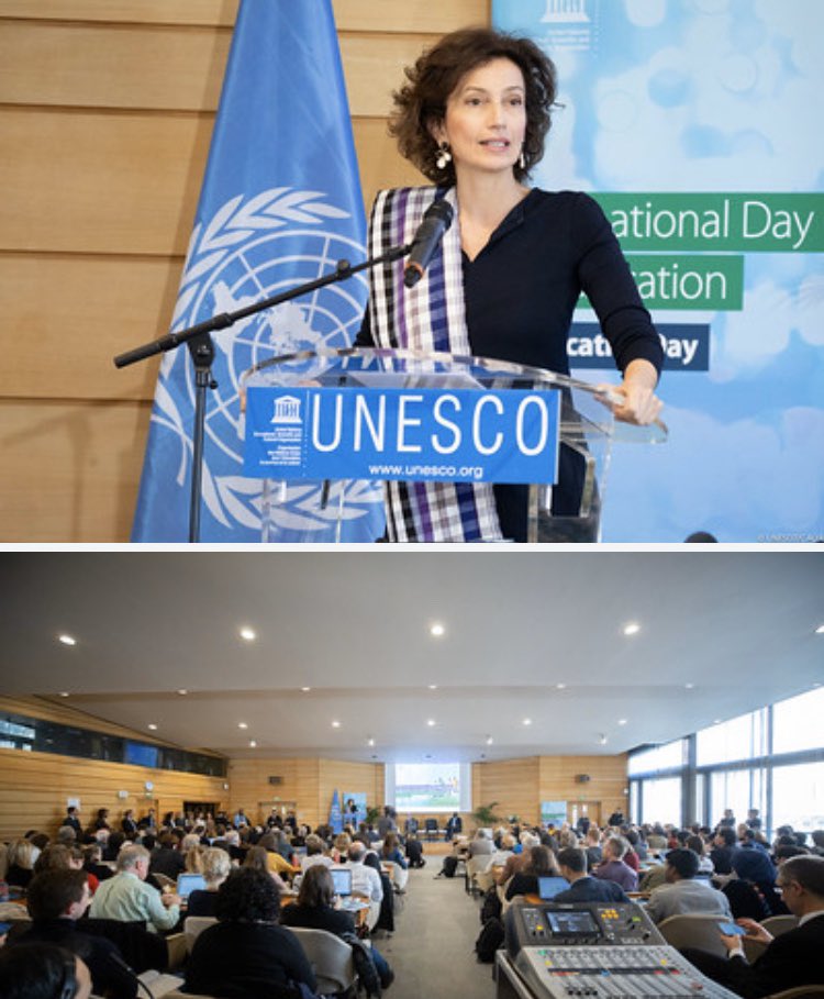 Audrey Azoulay tweet media